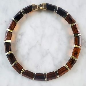 Genuine Lucite Vintage Necklace